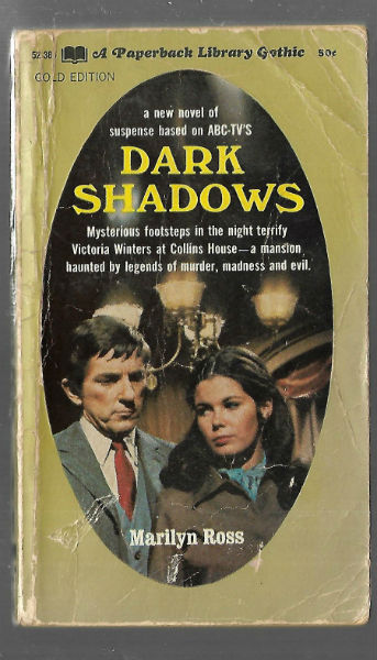 DARK SHADOWS #1: Dark Shadows by Marilyn Ross 4th printing 1968